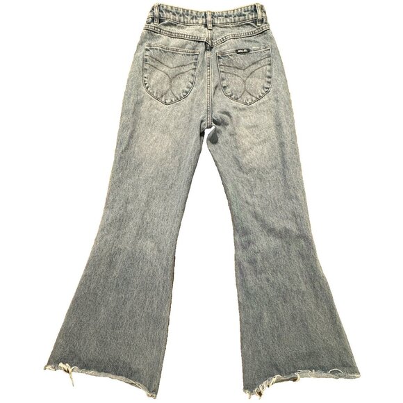 Rolla's EastCoast Flare 26 high rise G'Day Mate Distressed Y2k Raw Hem skater 90 - Picture 1 of 8